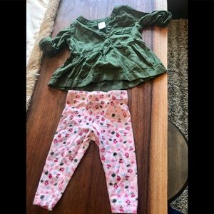 Carter’s 2 piece outfit